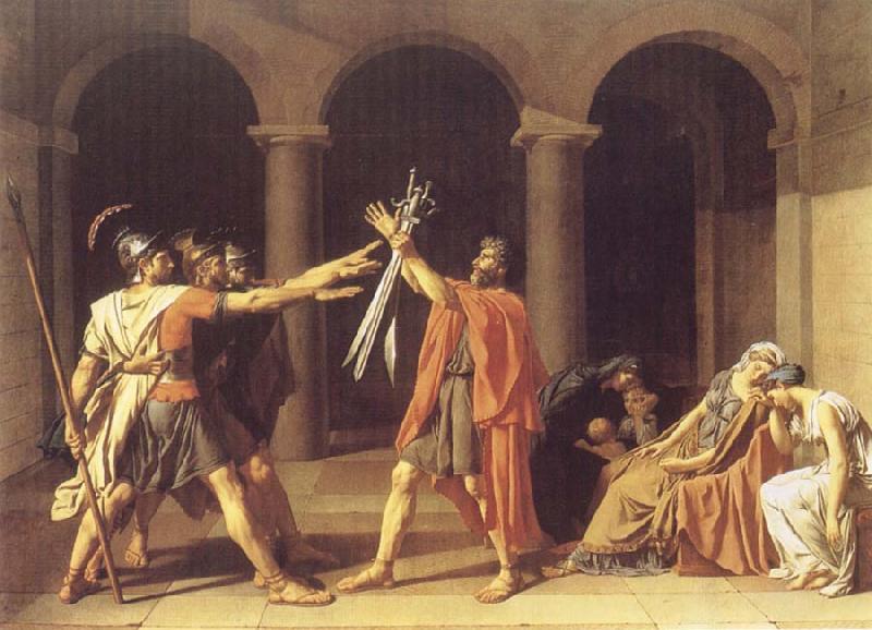  The Oath of The Horatii
